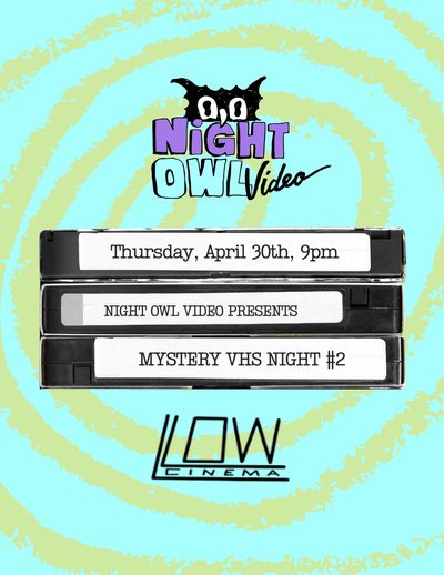 Night Owl Mystery VHS Night #2