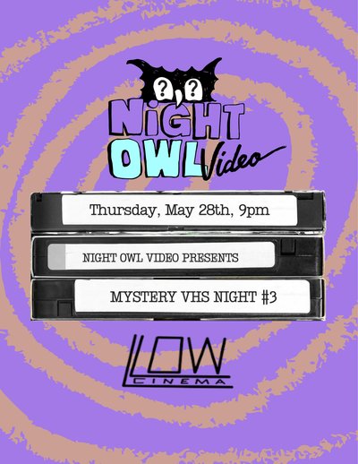 NIght Owl Mystery VHS Night #3