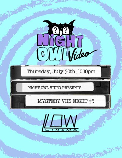 Night Owl Mystery VHS Night #5